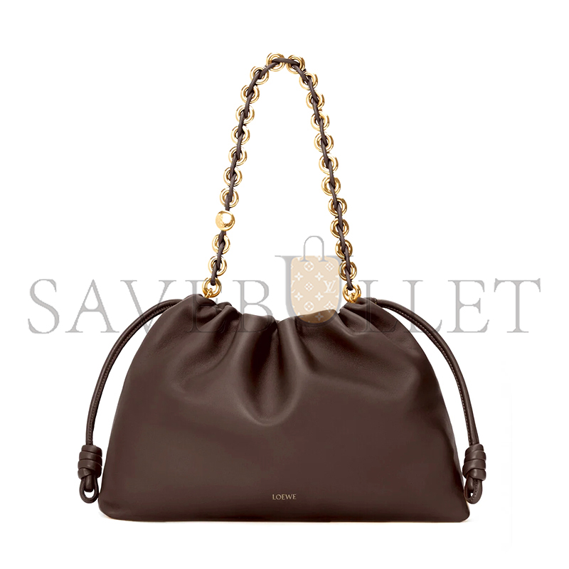 LOEWE LARGE FLAMENCO PURSE IN MELLOW NAPPA LAMBSKIN A411FPDX44 (41*26*9cm)